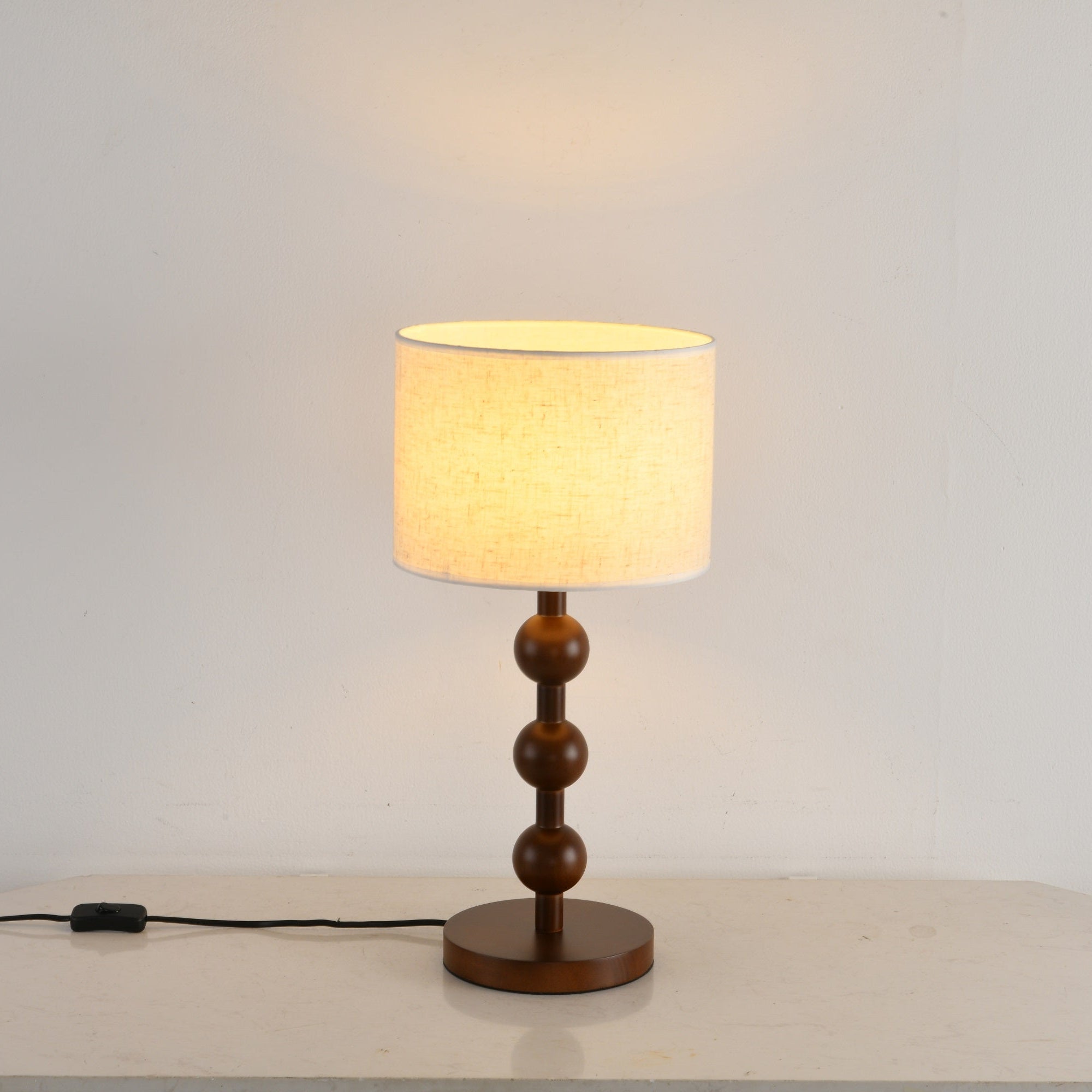 Madelyn Minimalist Fabric Table Lamp-Neutral Decor