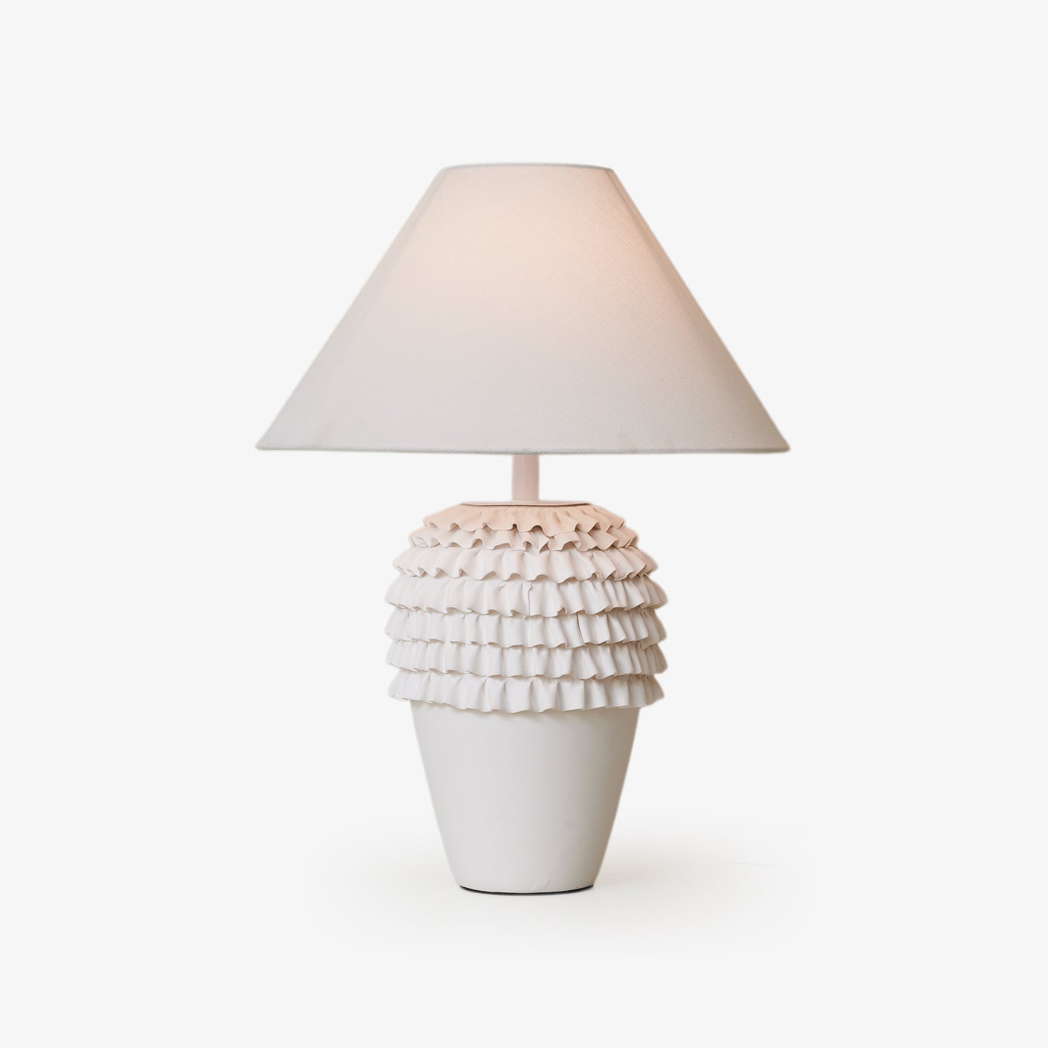 Jonathan Modern Ceramics Table Lamp-Neutral Decor