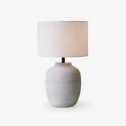 Edward Minimalist Ceramics Table Lamp-Neutral Decor