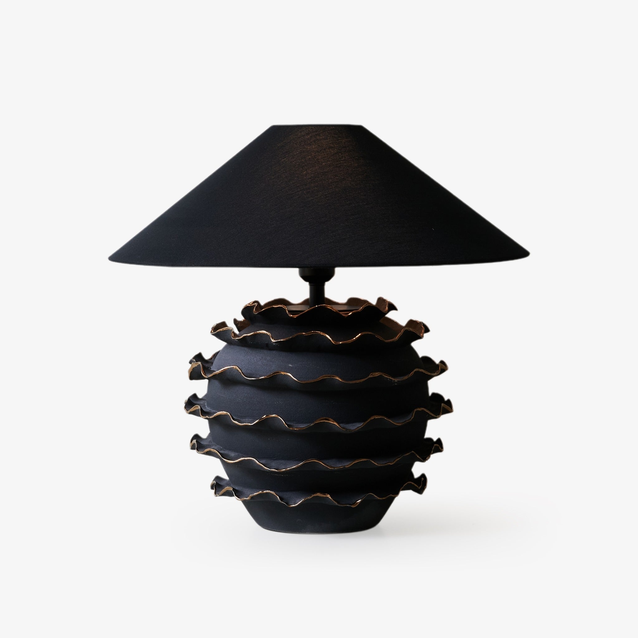 Chris Modern Ceramics Table Lamp-Neutral Decor