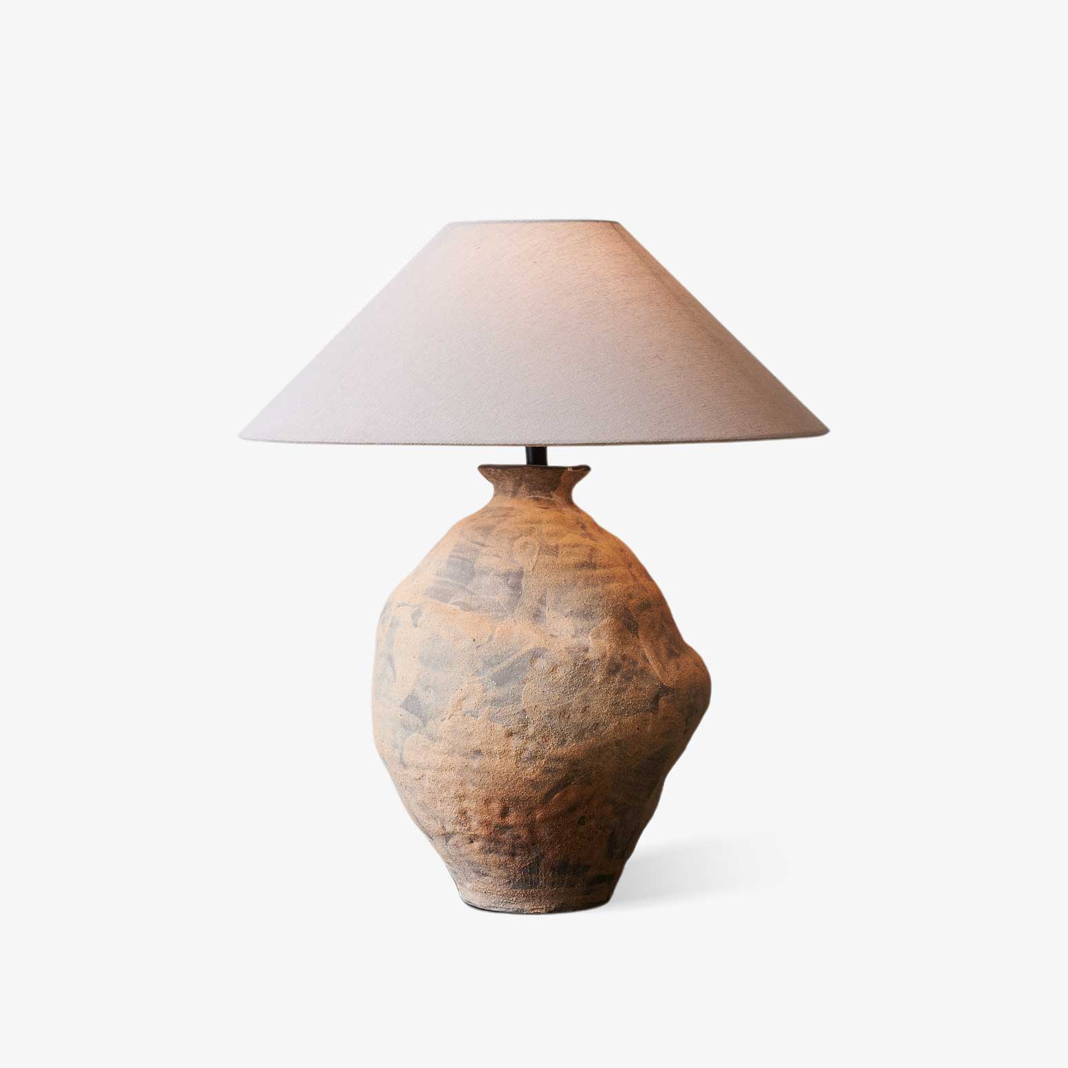 Bria wabi-sabi Ceramics Table Lamp-Neutral Decor