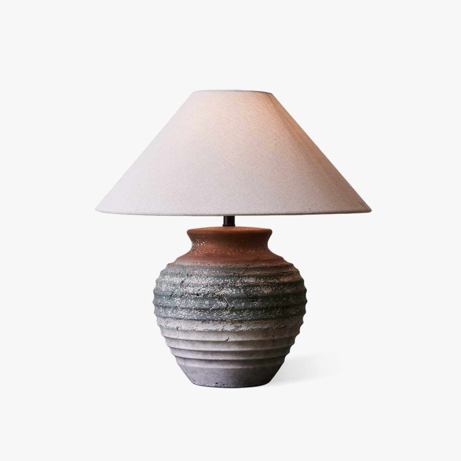 Rax Fabric Traditional Table Lamp-Neutral Decor