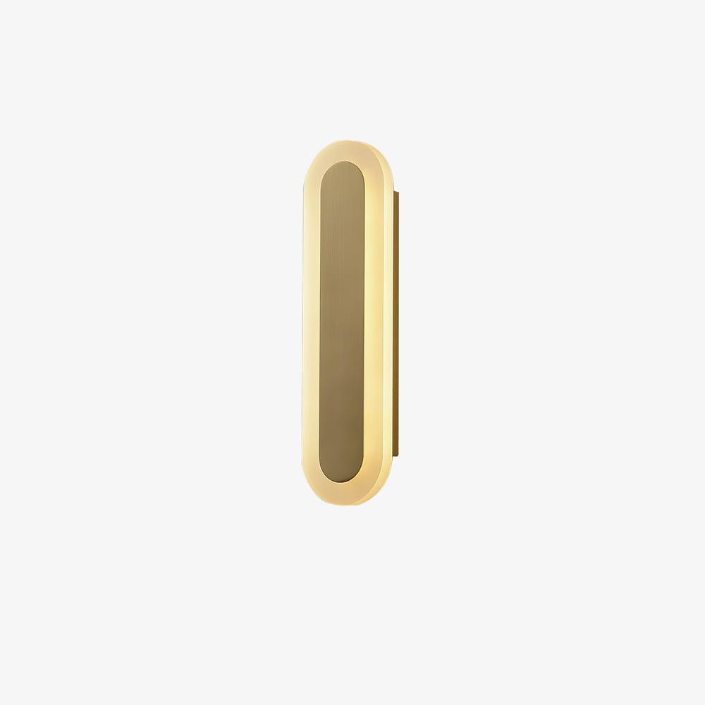 Elyn Modern Minimalist Brass Wall Lamp-Neutral Decor