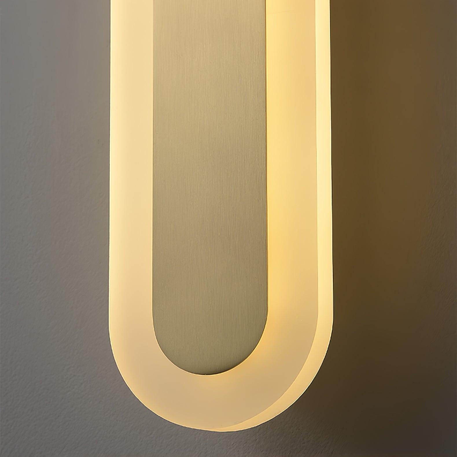 Elyn Modern Minimalist Brass Wall Lamp-Neutral Decor