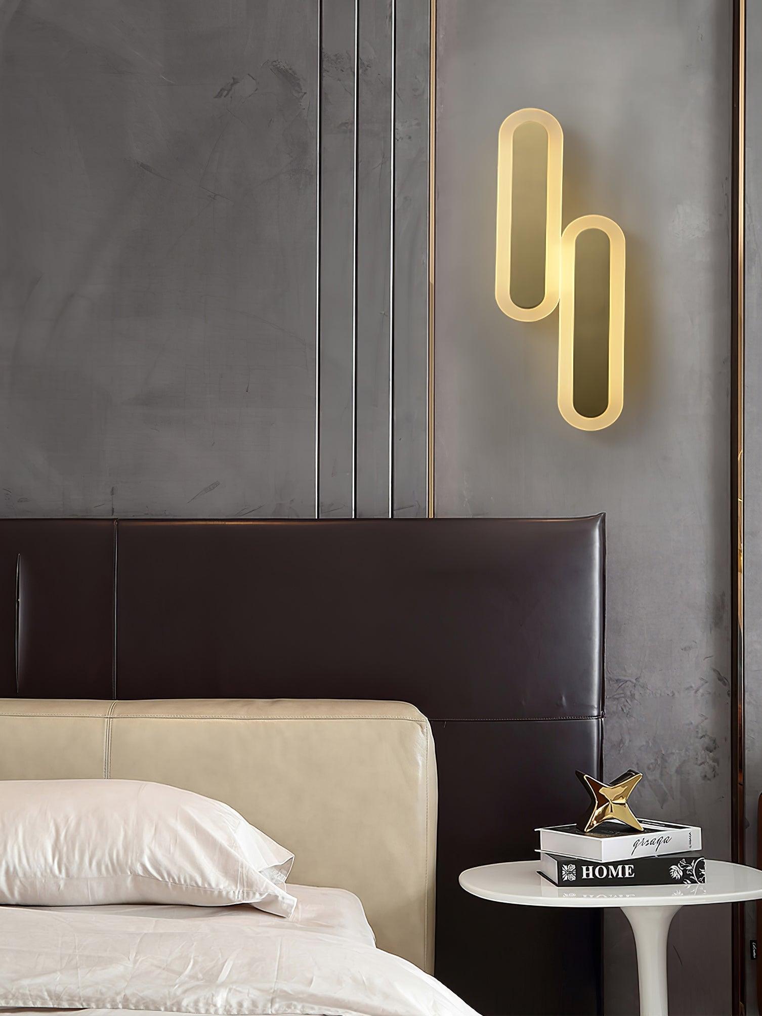 Elyn Modern Minimalist Brass Wall Lamp-Neutral Decor
