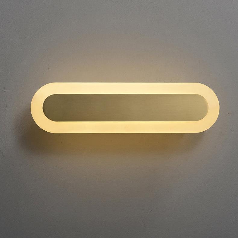 Elyn Modern Minimalist Brass Wall Lamp-Neutral Decor