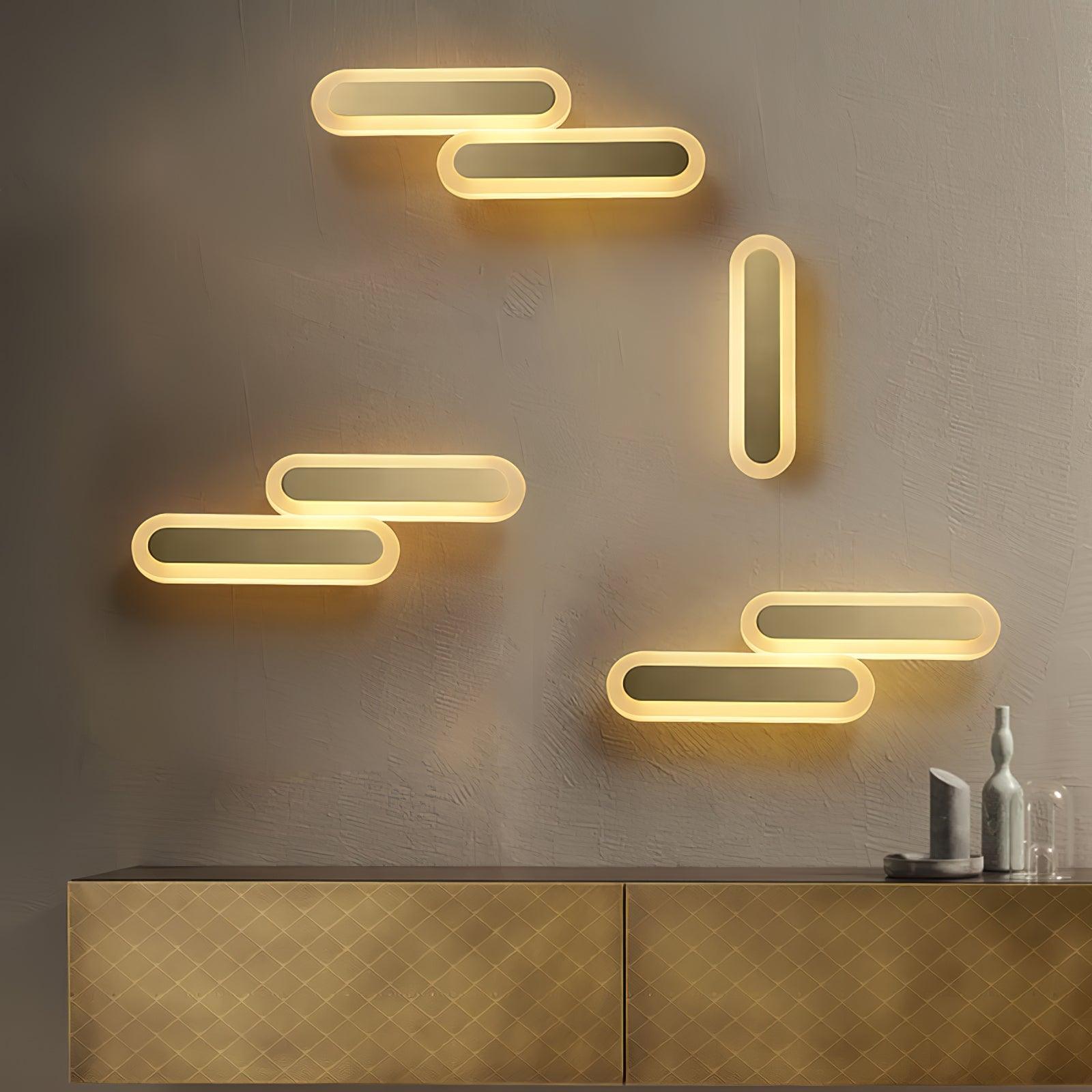 Elyn Modern Minimalist Brass Wall Lamp-Neutral Decor