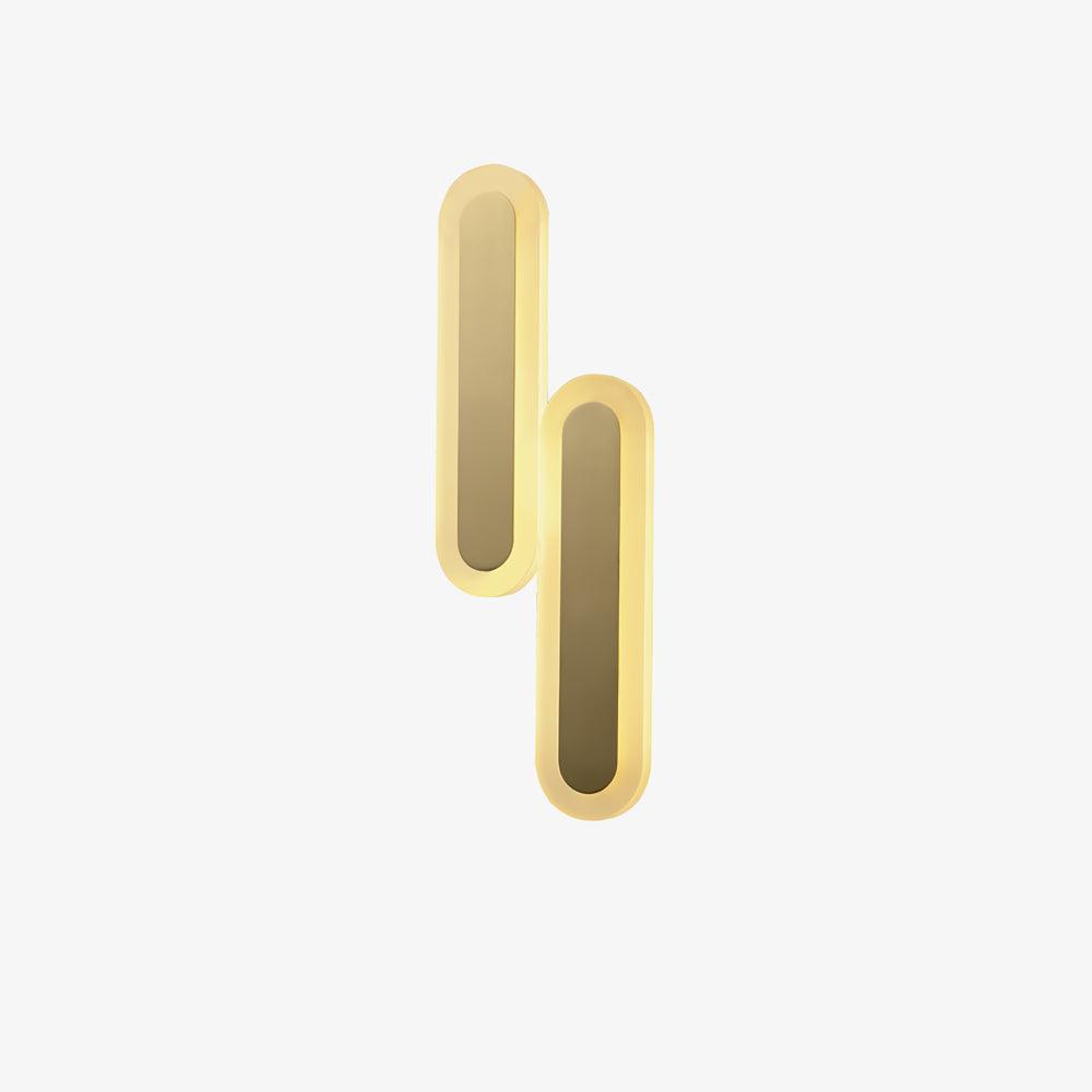 Elyn Modern Minimalist Brass Wall Lamp-Neutral Decor