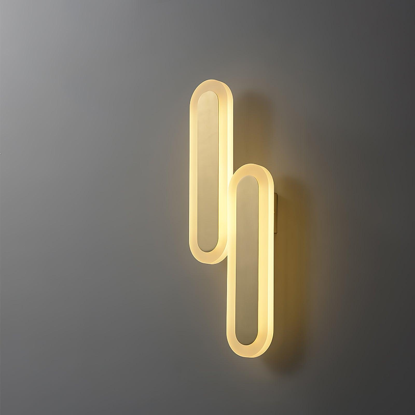 Elyn Modern Minimalist Brass Wall Lamp-Neutral Decor