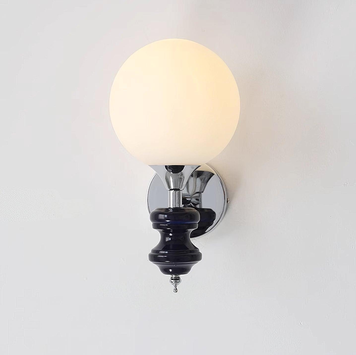 Sune Glass Vintage Wall Light-Neutral Decor