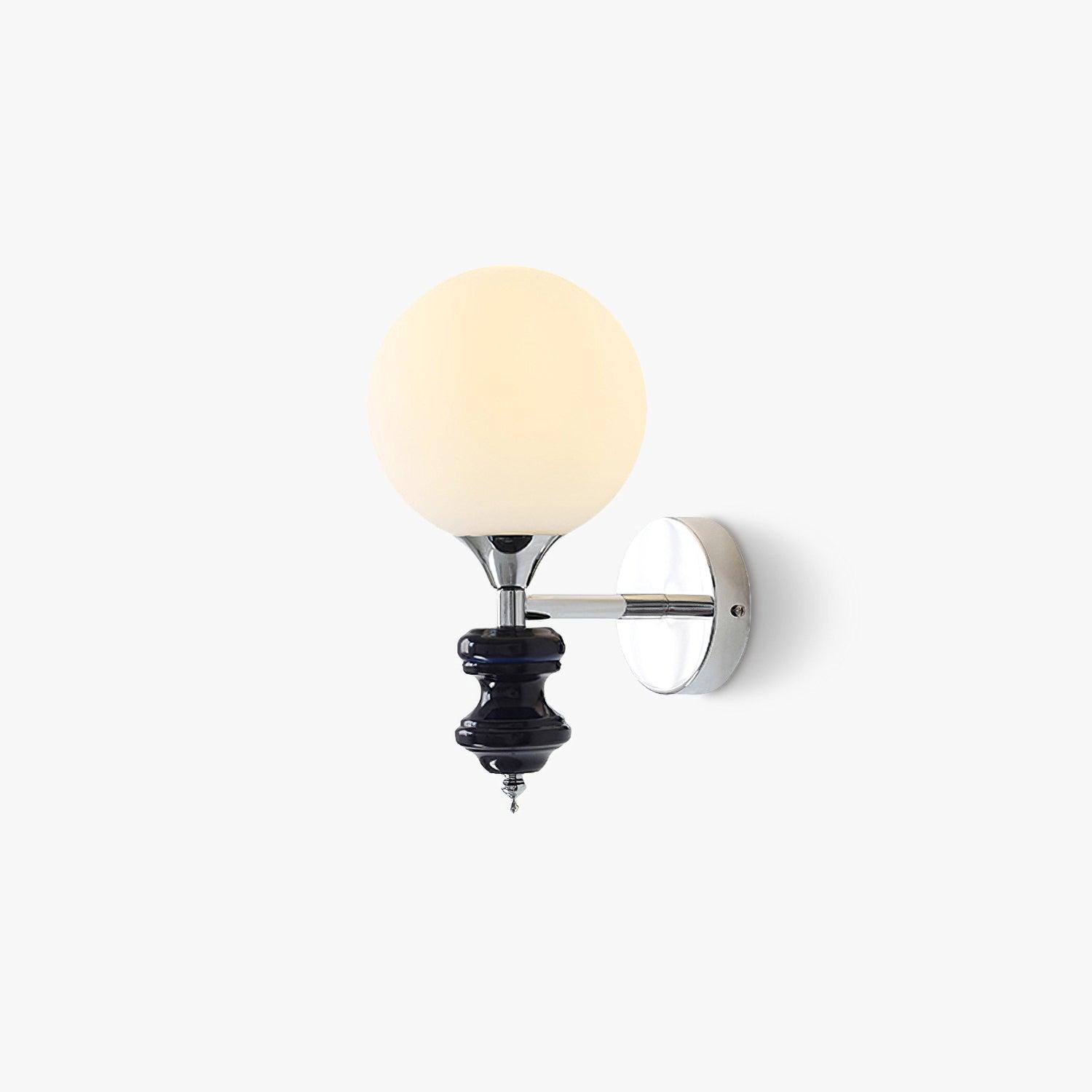 Sune Glass Vintage Wall Light-Neutral Decor