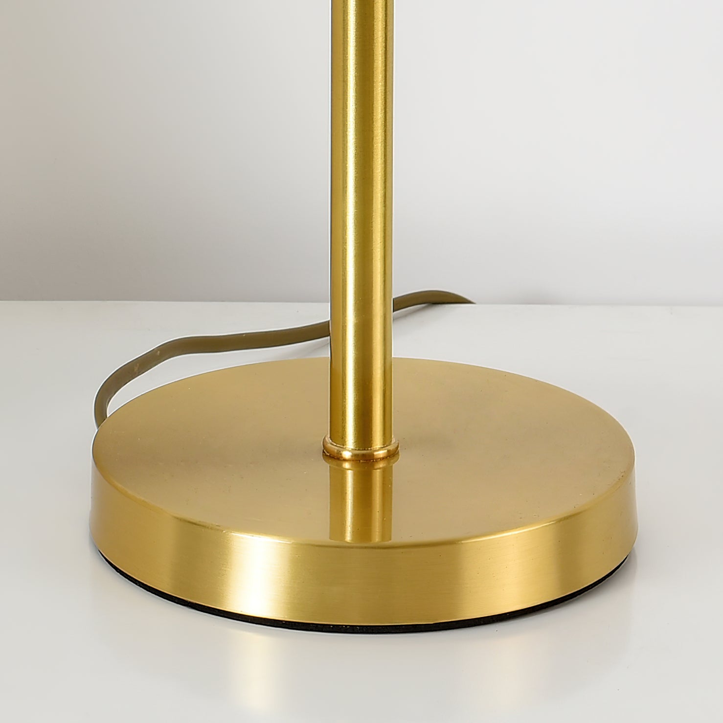 Antler Elegance Brass Table Lamp-Neutral Decor