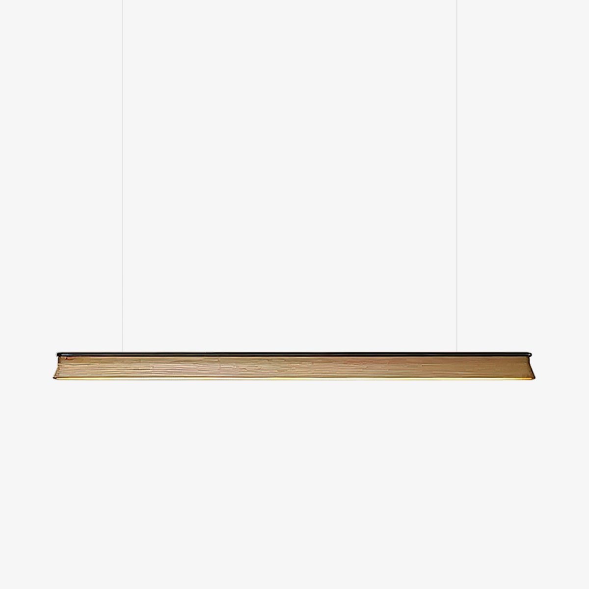 Aloz Pendant Lamp Wooden Beam Minimalist-Neutral Decor