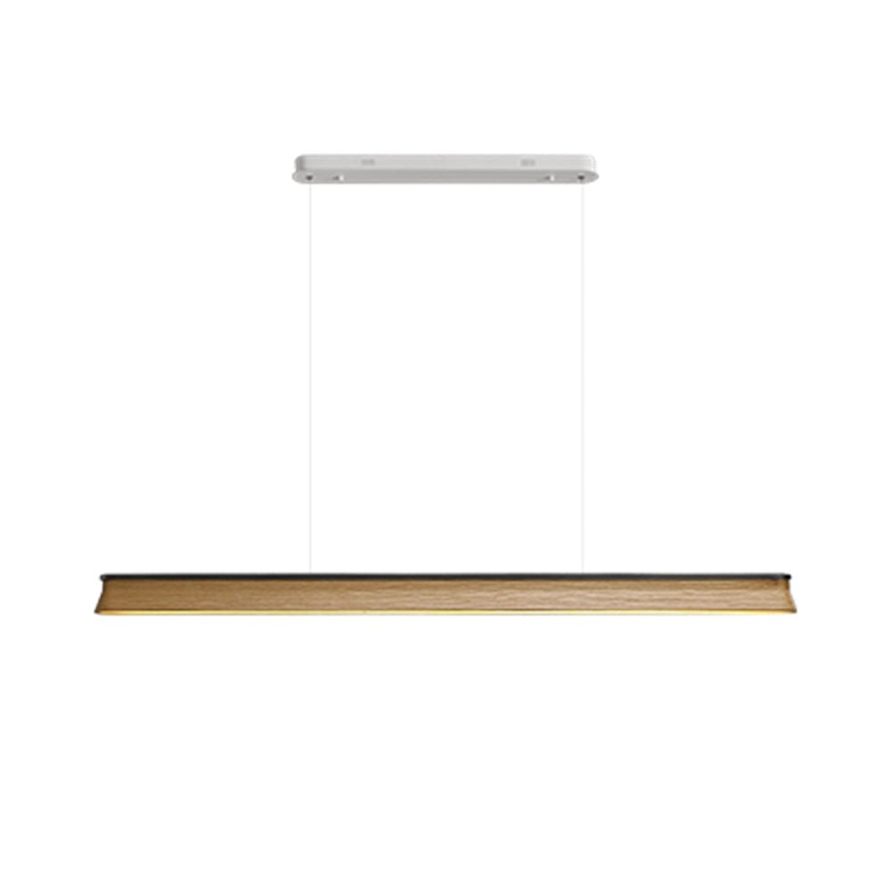 Aloz Pendant Lamp Wooden Beam Minimalist-Neutral Decor