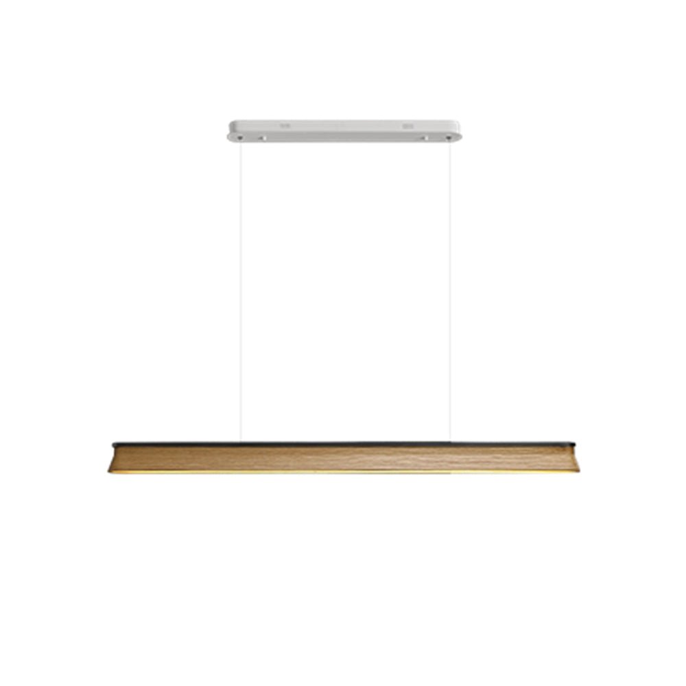Aloz Pendant Lamp Wooden Beam Minimalist-Neutral Decor