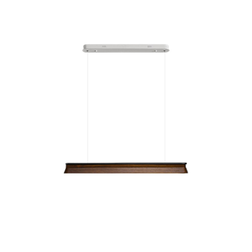 Aloz Pendant Lamp Wooden Beam Minimalist-Neutral Decor