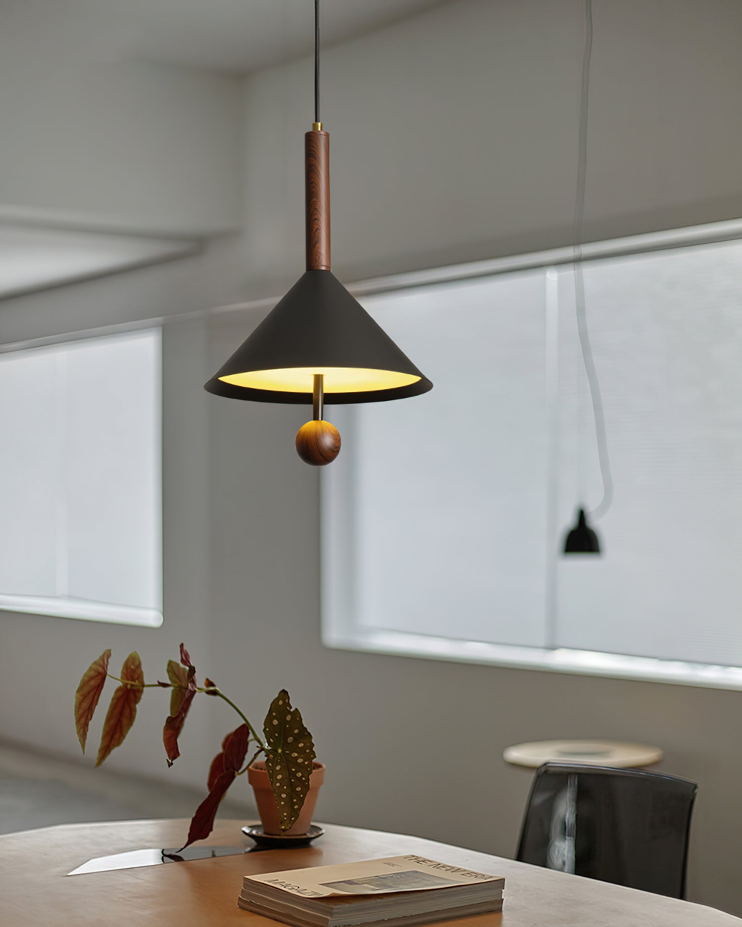 Veyra  Cone Pendant Light