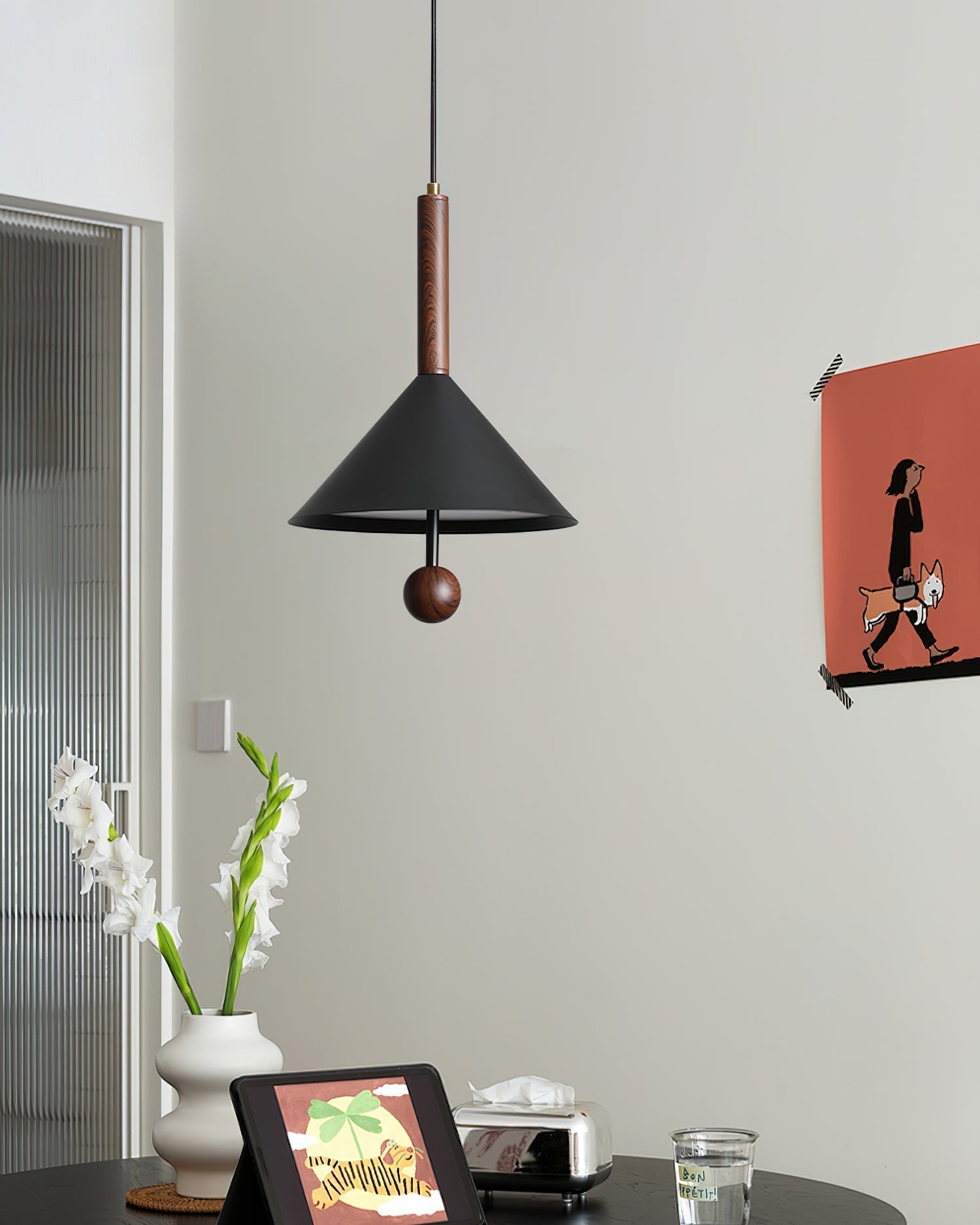 Veyra  Cone Pendant Light