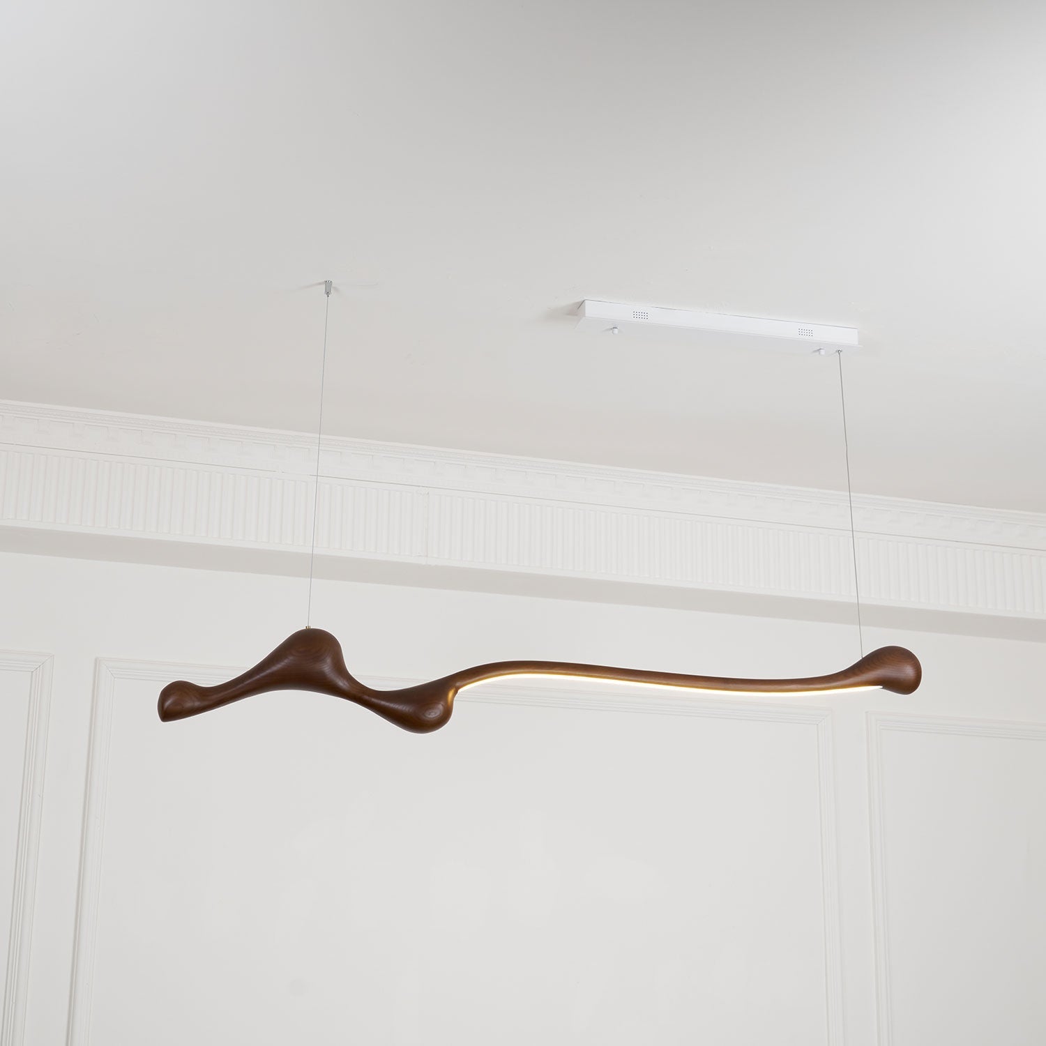 Alenor Wood Retro Pendant Lamp-Neutral Decor