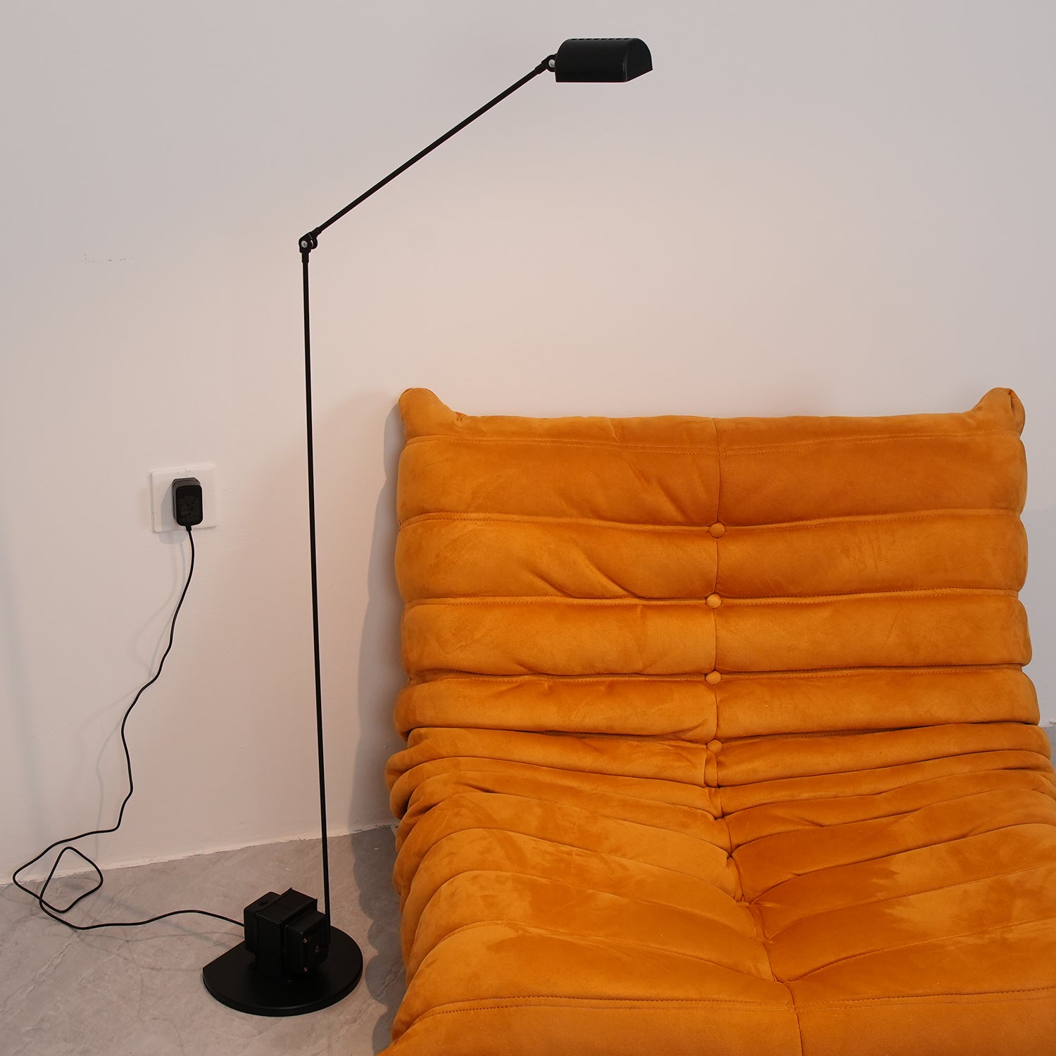 Nerilux Adjustable Floor Lamp-Neutral Decor