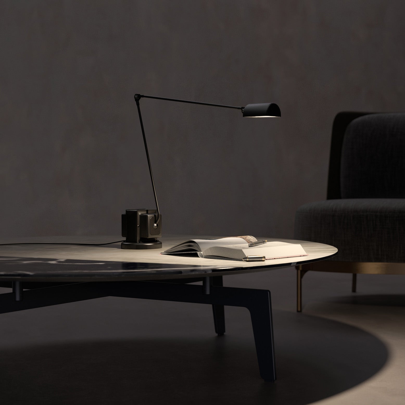 Orvyn Minimalist Table Lamp-Neutral Decor