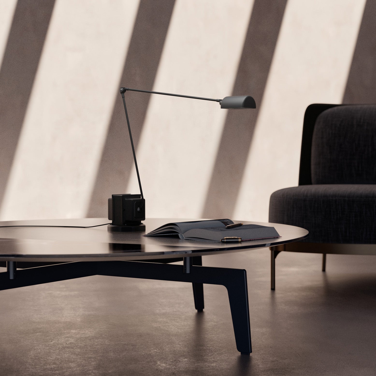 Orvyn Minimalist Table Lamp-Neutral Decor