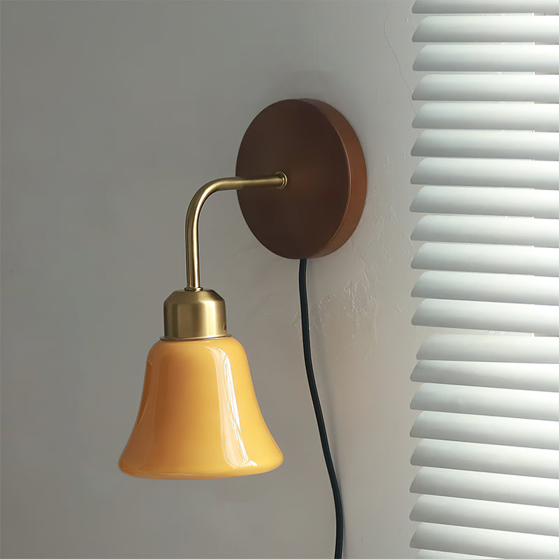 Poppy Pastel Plug In Wall Sconce