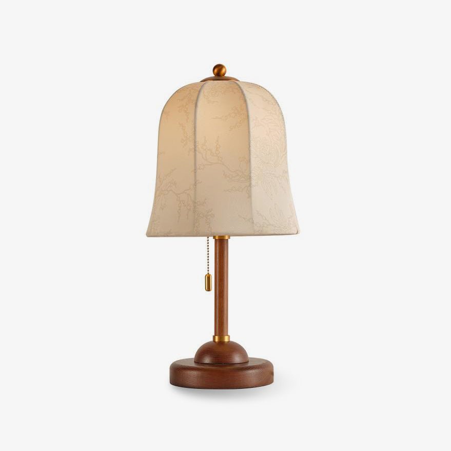 Ivelen Wabi-Sabi Wood Desk Lamp-Neutral Decor
