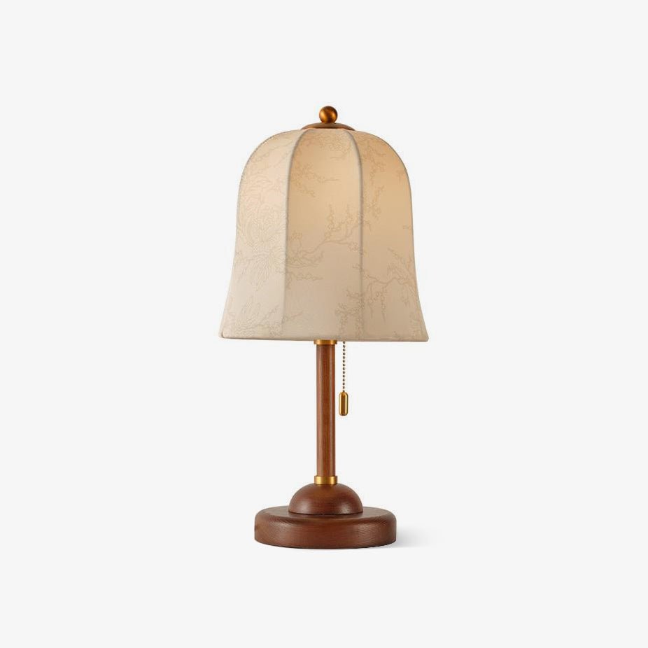 Ivelen Wabi-Sabi Wood Desk Lamp-Neutral Decor