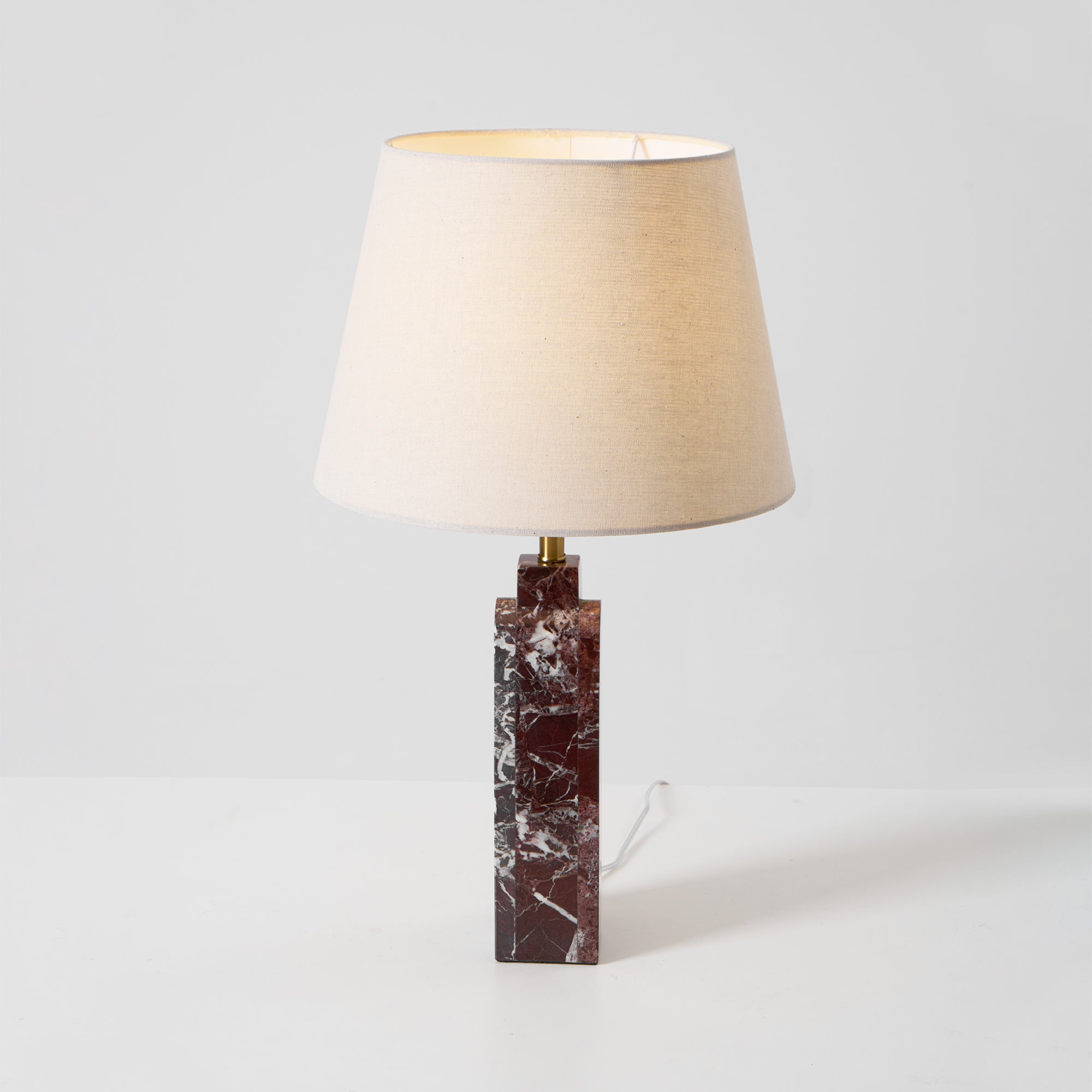 Jovix Modern Marble Table Lamp-Neutral Decor