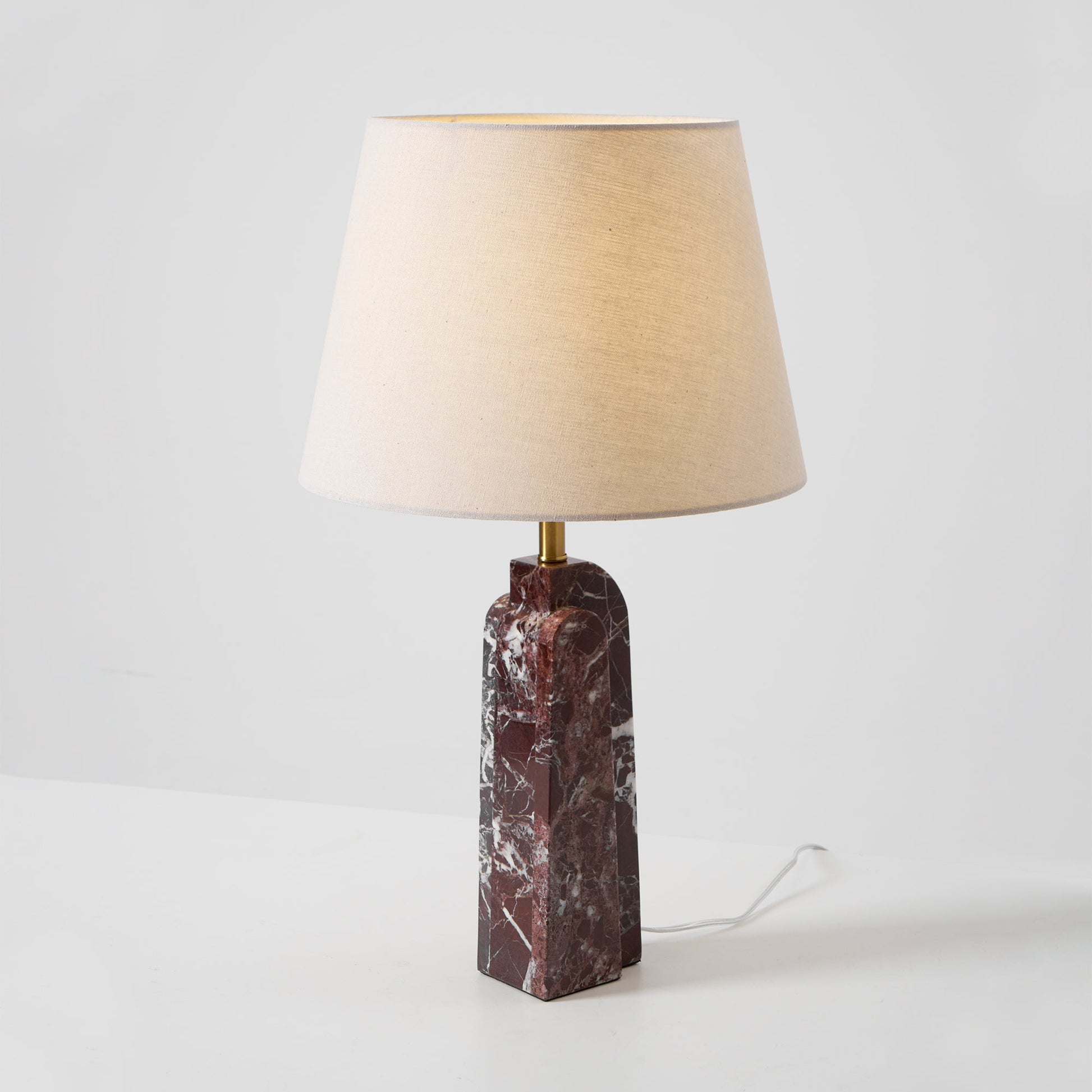Jovix Modern Marble Table Lamp-Neutral Decor