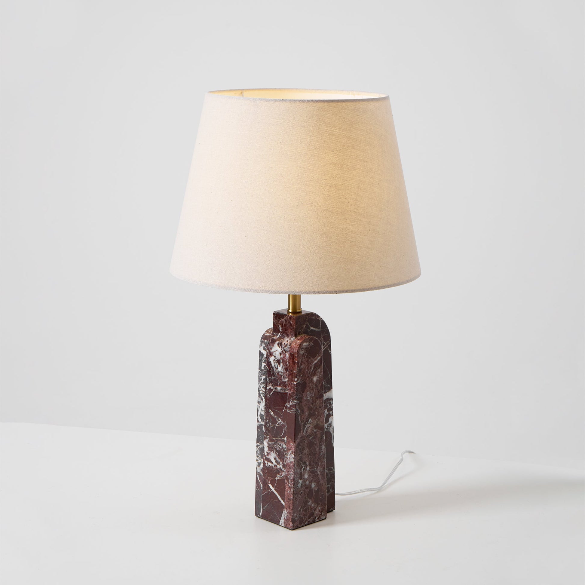 Jovix Modern Marble Table Lamp-Neutral Decor