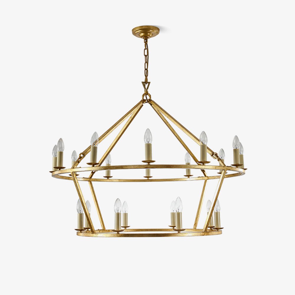 Ivzorarae Sculptural Chandelier-Neutral Decor