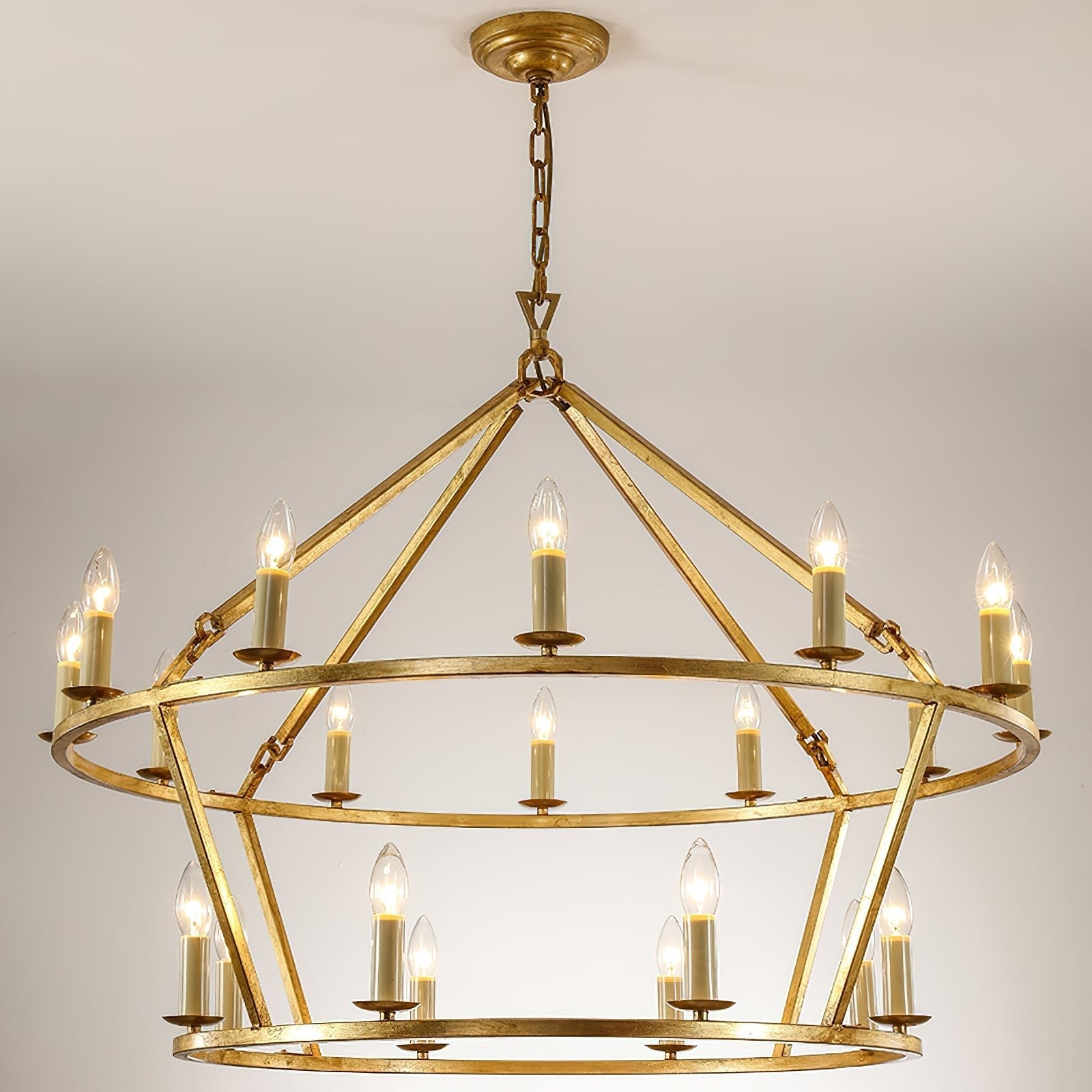 Ivzorarae Sculptural Chandelier-Neutral Decor