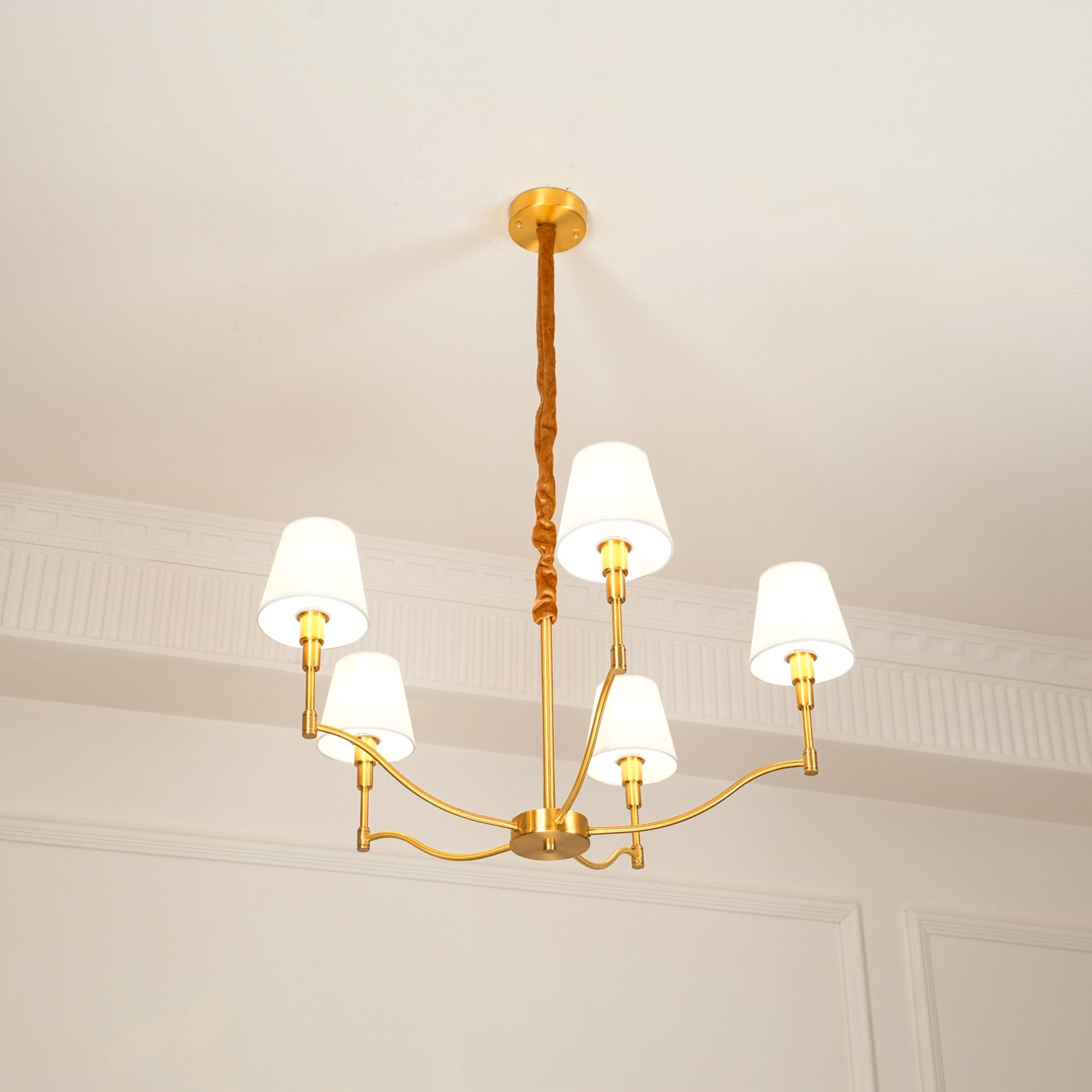 Caspian Fabric Chandelier