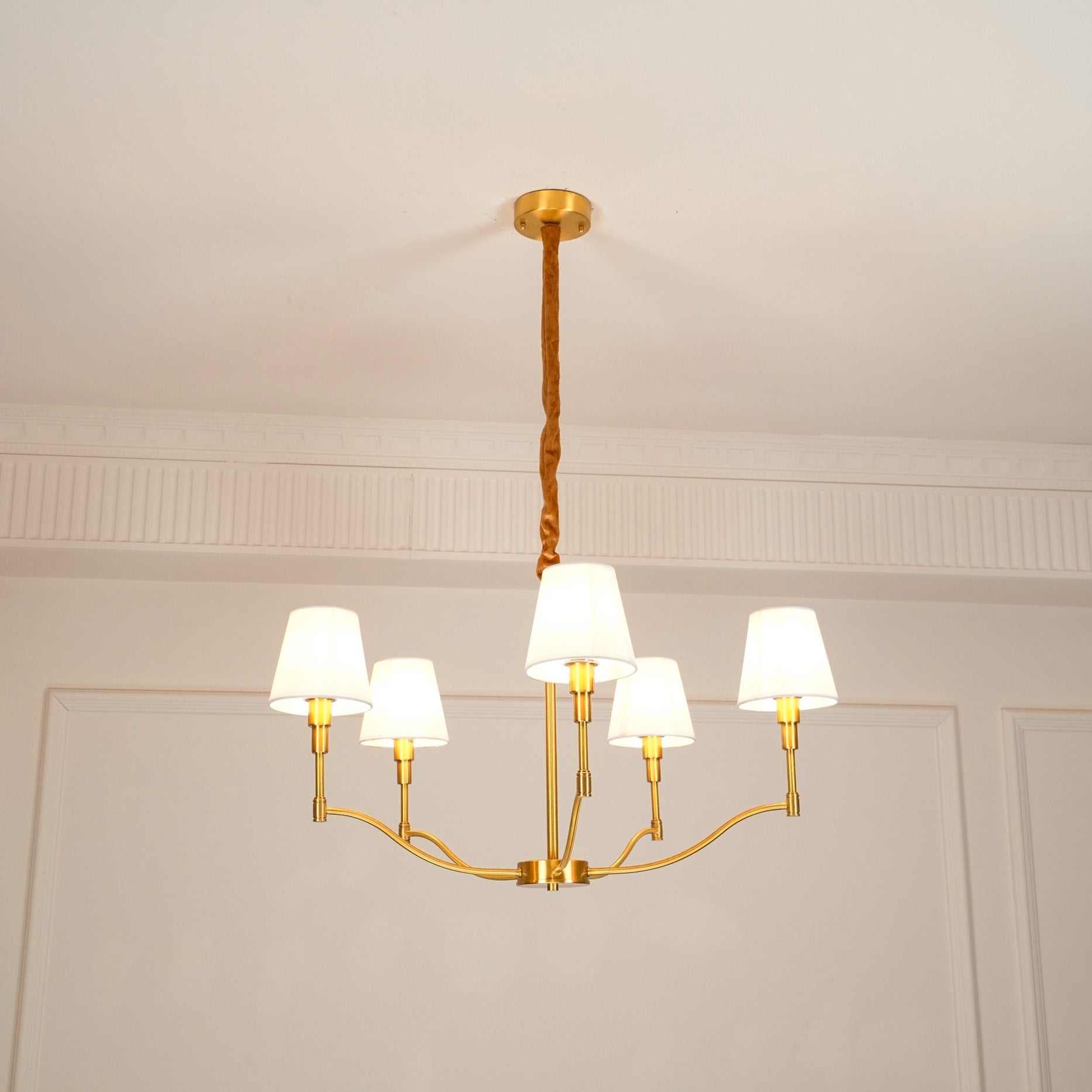 Caspian Fabric Chandelier