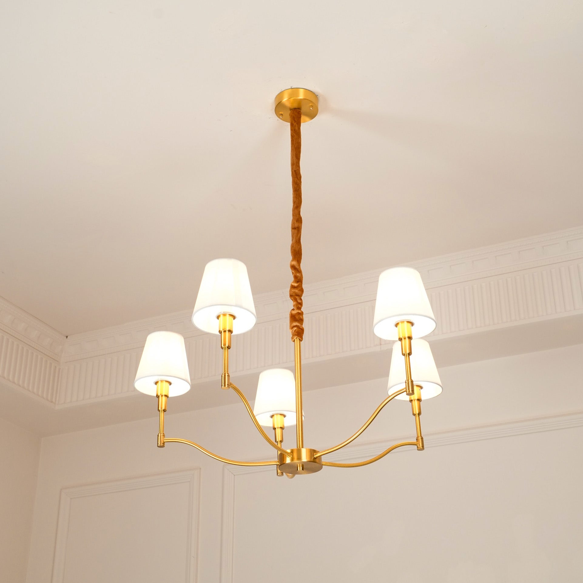 Caspian Fabric Chandelier