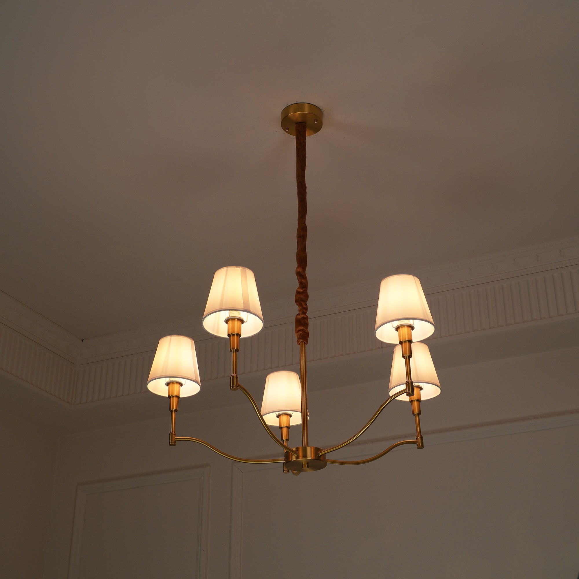 Caspian Fabric Chandelier