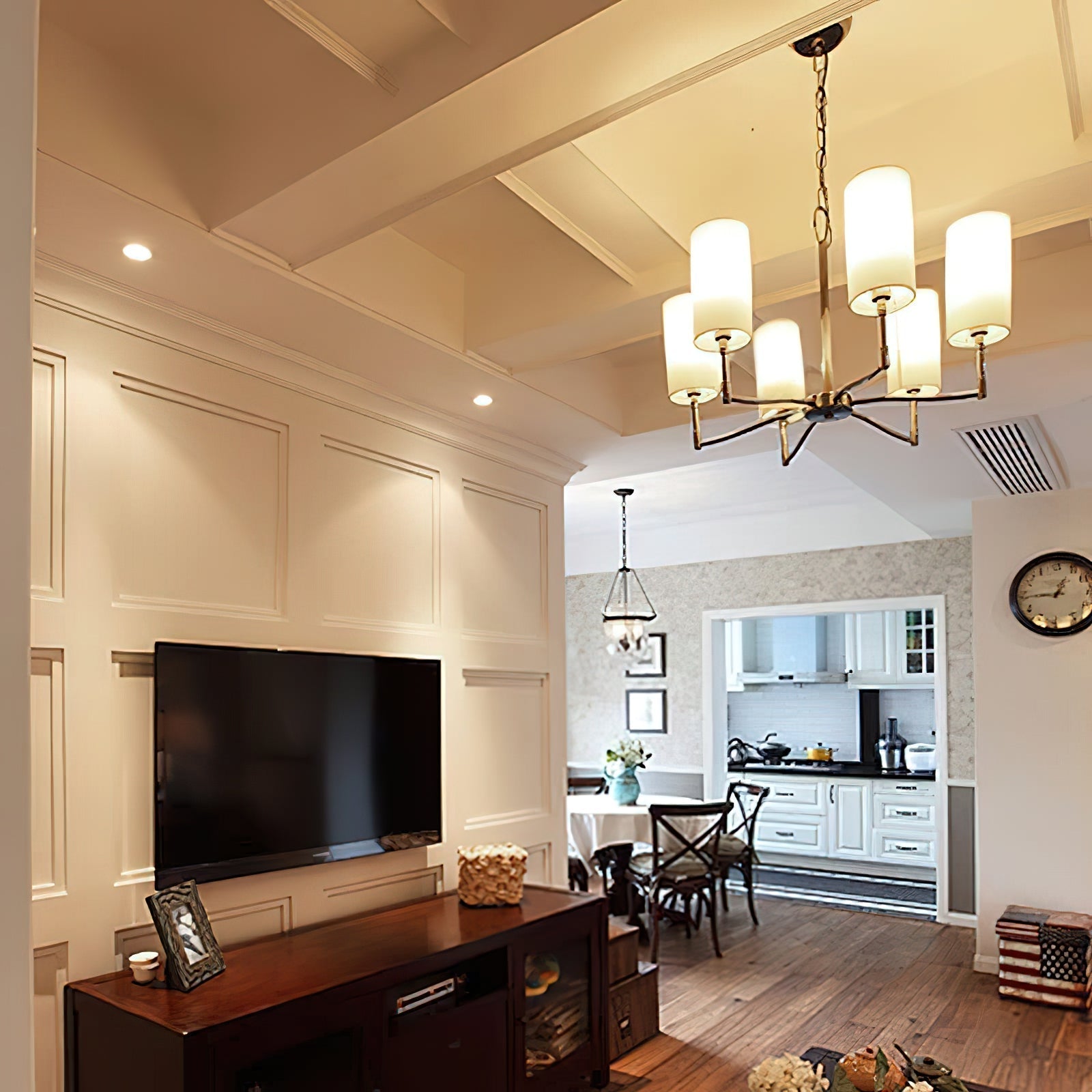 Caspian Fabric Chandelier