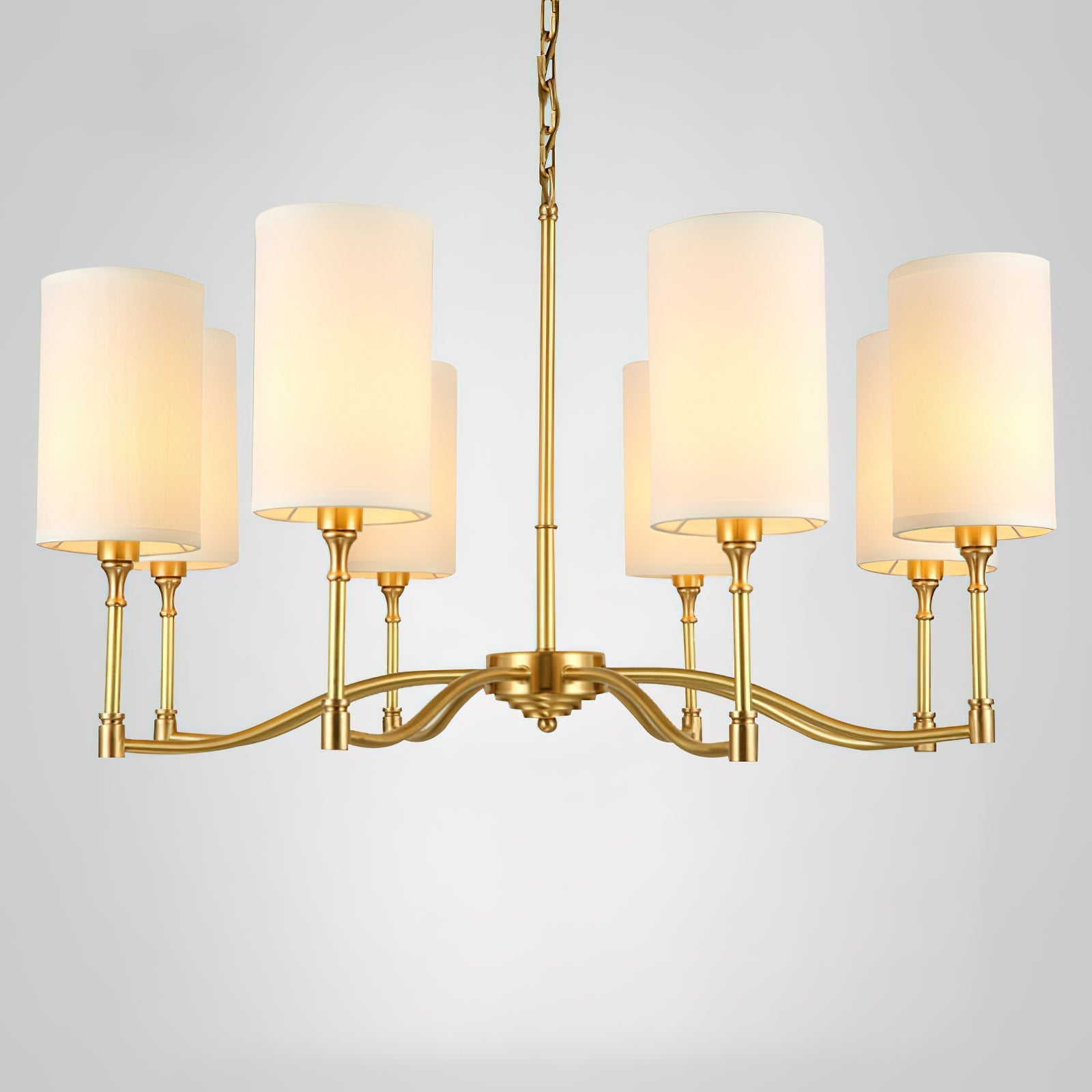 Caspian Fabric Chandelier