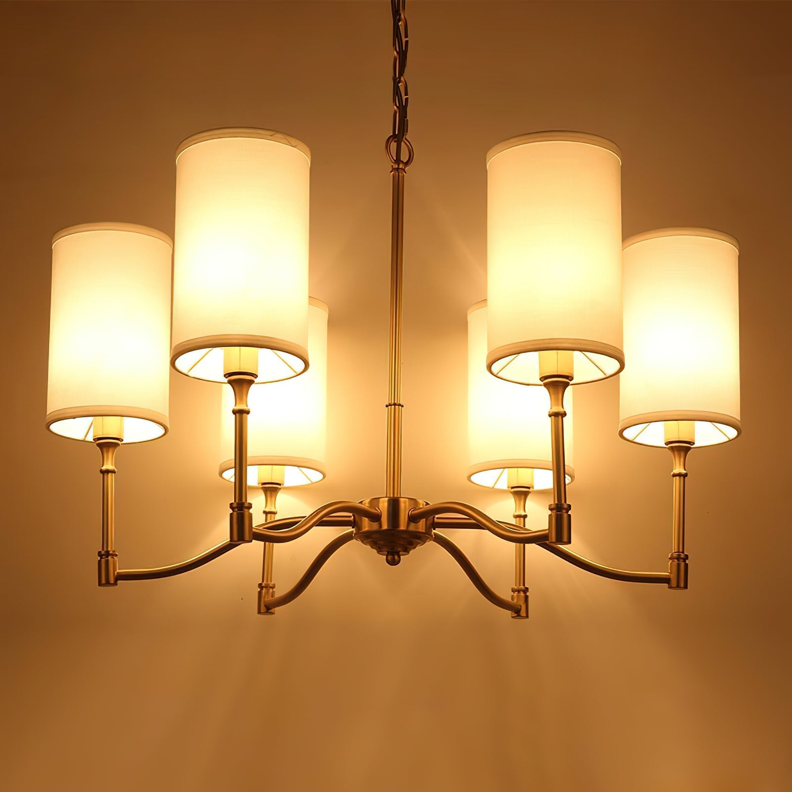 Caspian Fabric Chandelier