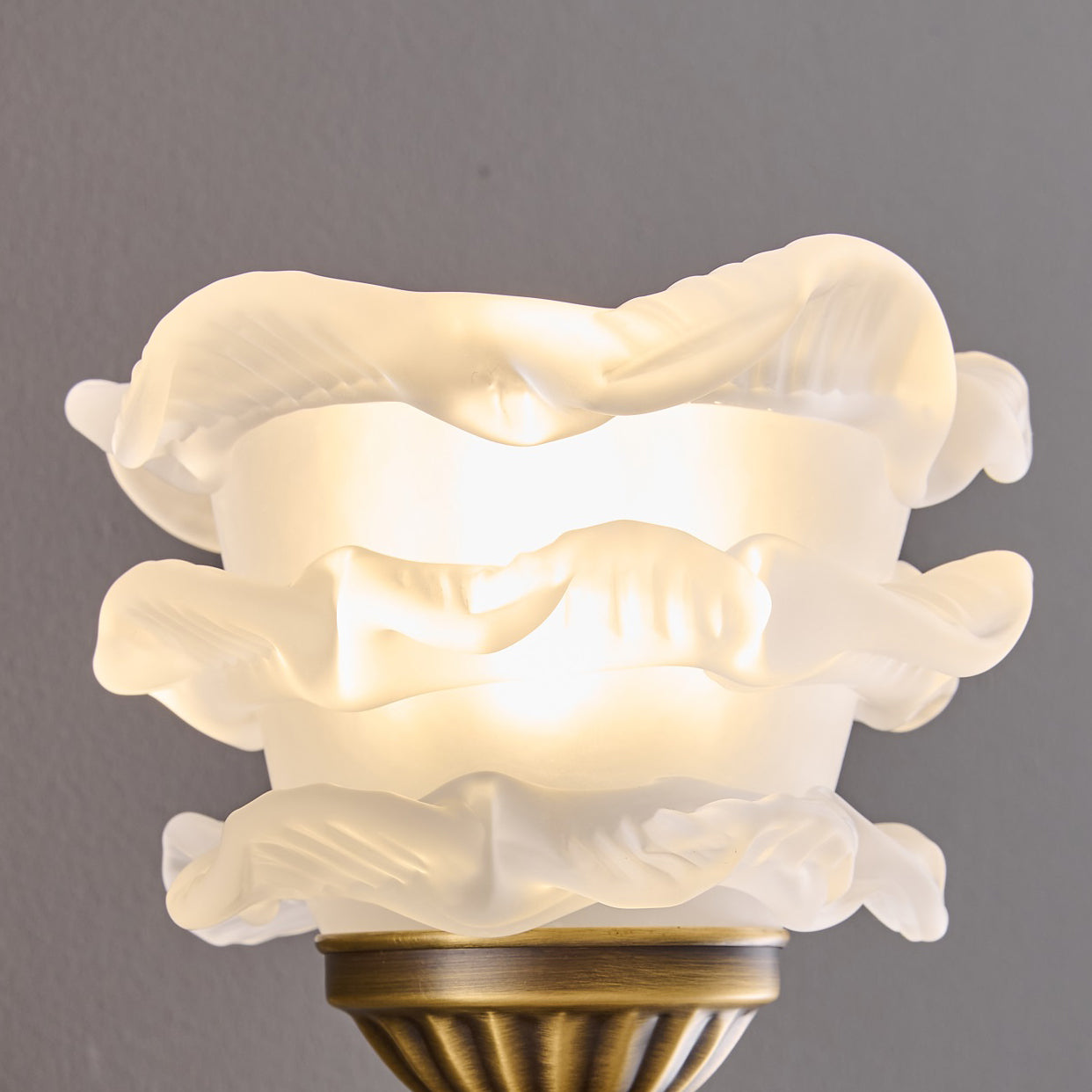 Lifestyle image of the Darwin Wall Lamp in a traditionally styled living room.