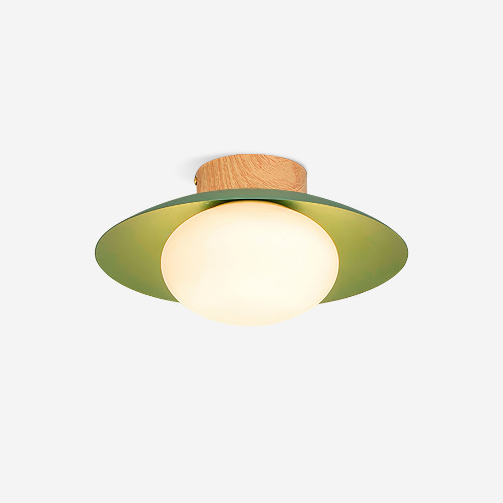 Verdora Green Flush Mount Ceiling Light