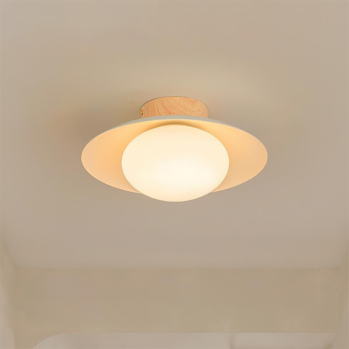 Verdora Green Flush Mount Ceiling Light