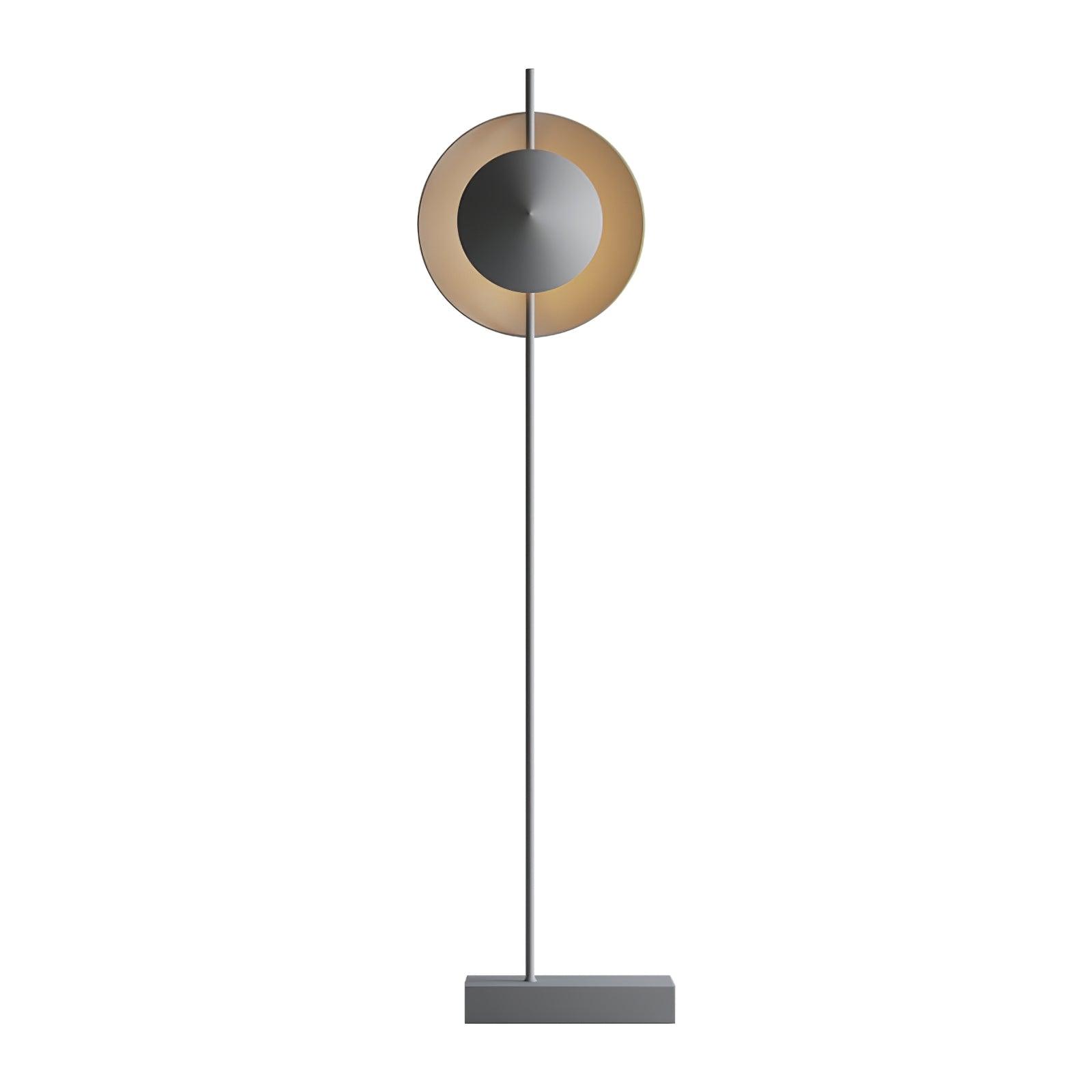 Circalla Dual Tone Floor Lamp-Neutral Decor