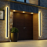 United Linear LED Long Minimalist Outdoor Wall Light