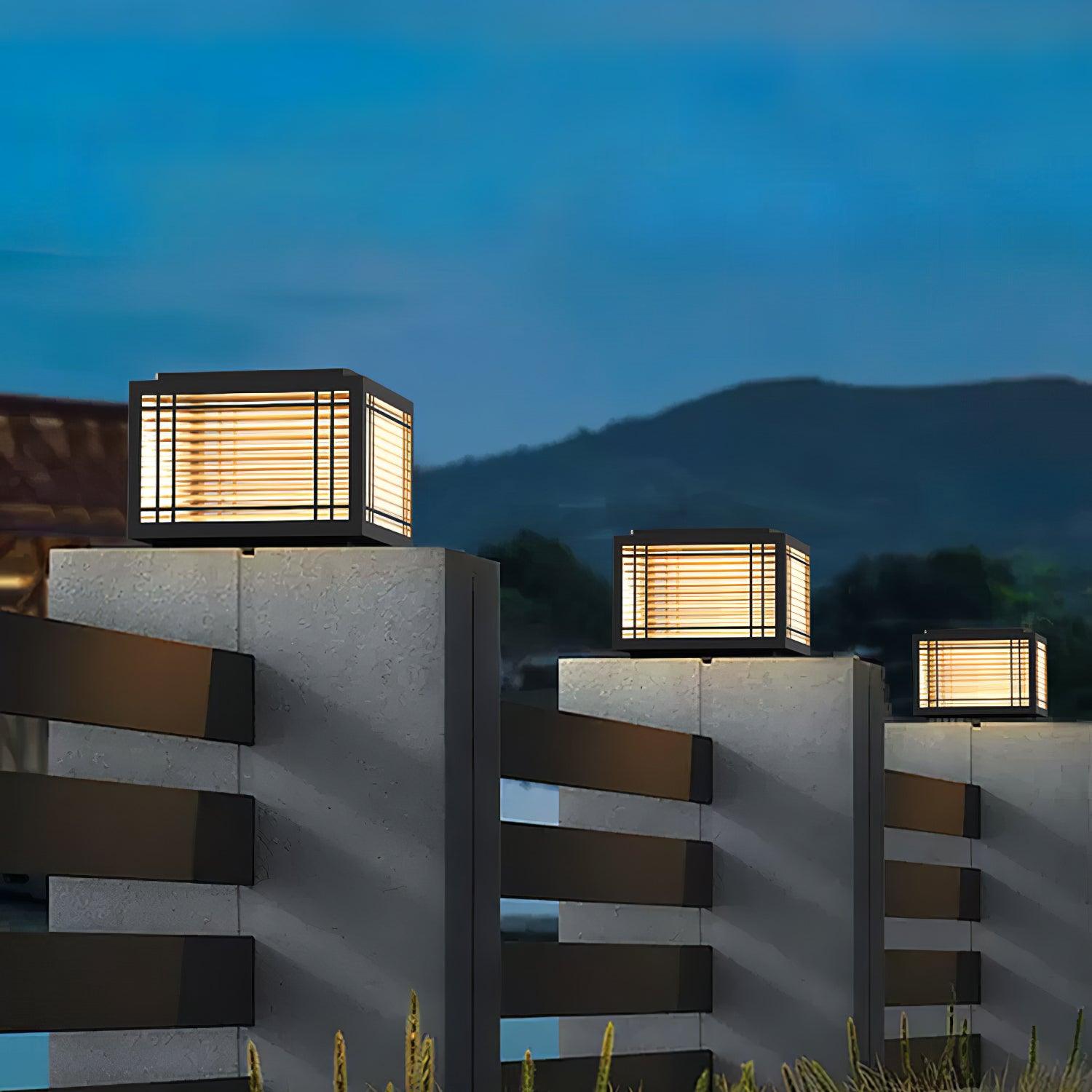 Glorin Steel Japanese-inspired Table Lamp-Neutral Decor