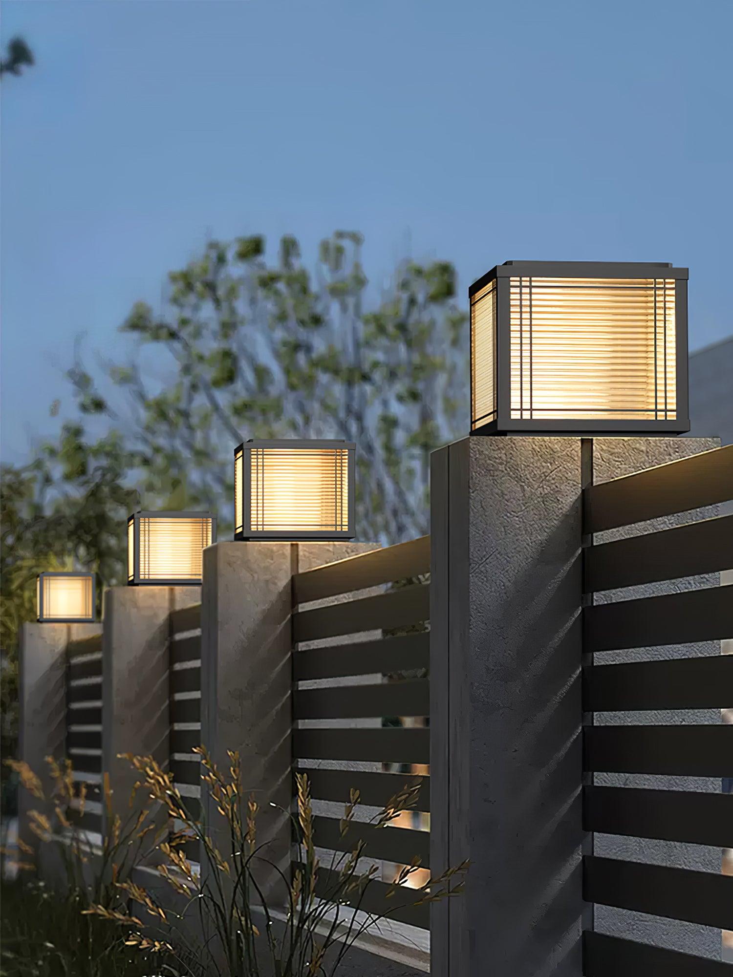 Glorin Steel Japanese-inspired Table Lamp-Neutral Decor