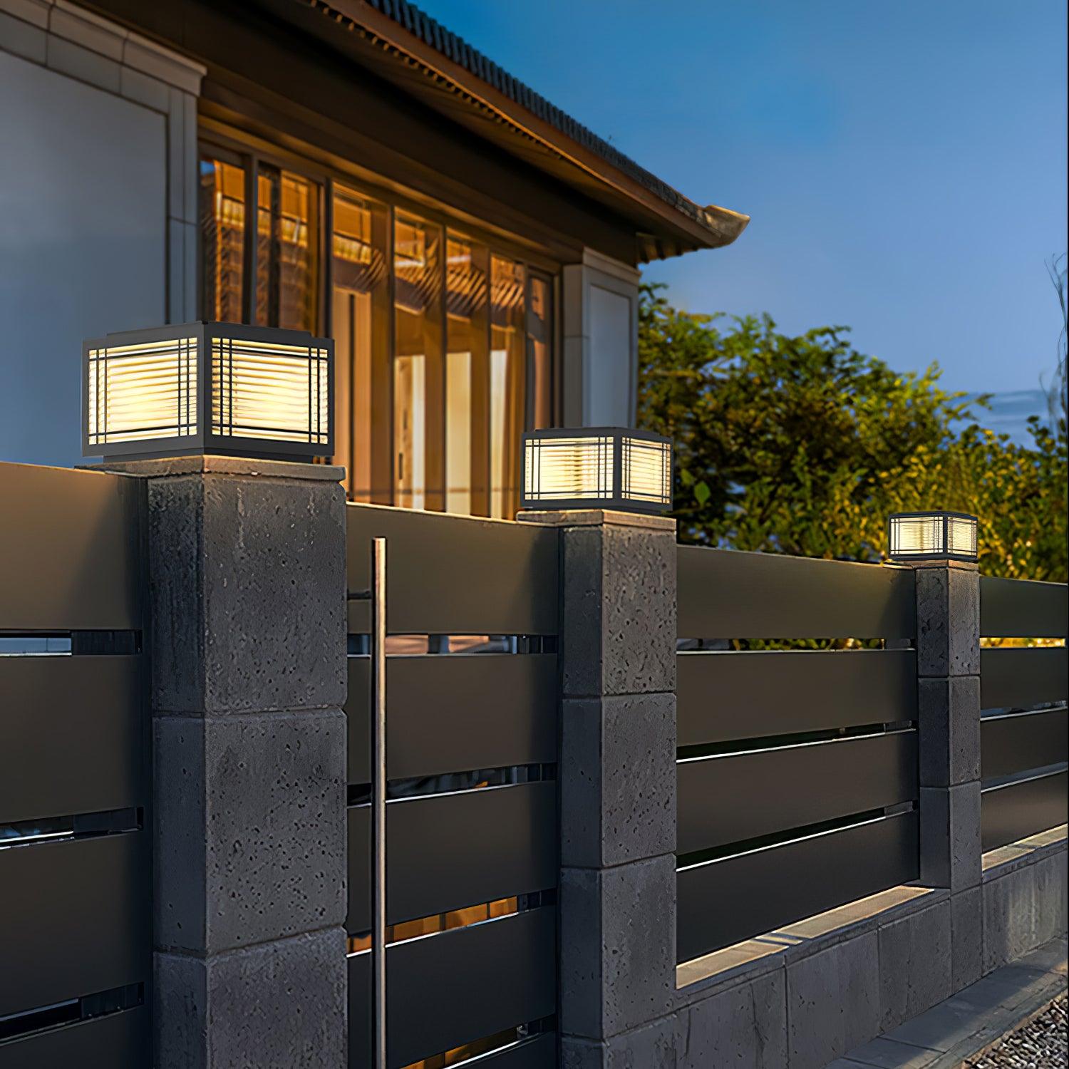 Glorin Steel Japanese-inspired Table Lamp-Neutral Decor