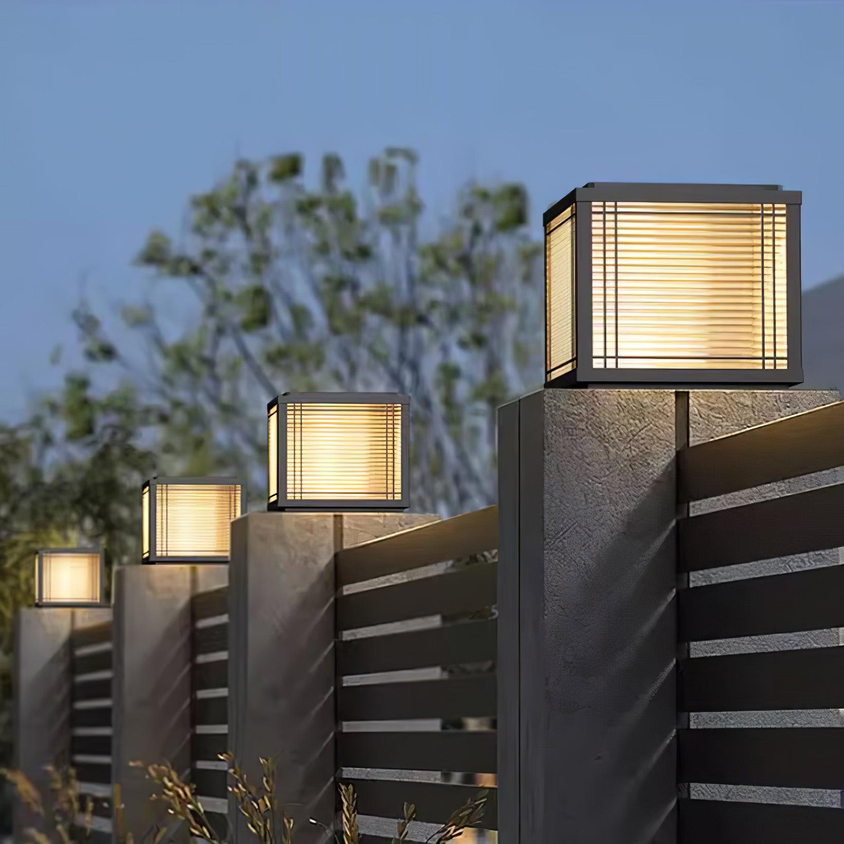 Glorin Steel Japanese-inspired Table Lamp-Neutral Decor